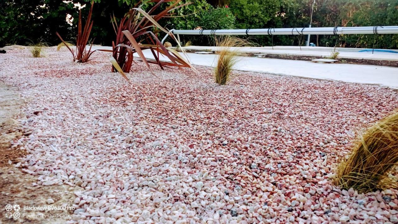 superbe gîte d'entressen dans mas en campagne avec piscine et espace de jeux extérieurs pour les enfants et terrain de pétanque Exterior foto